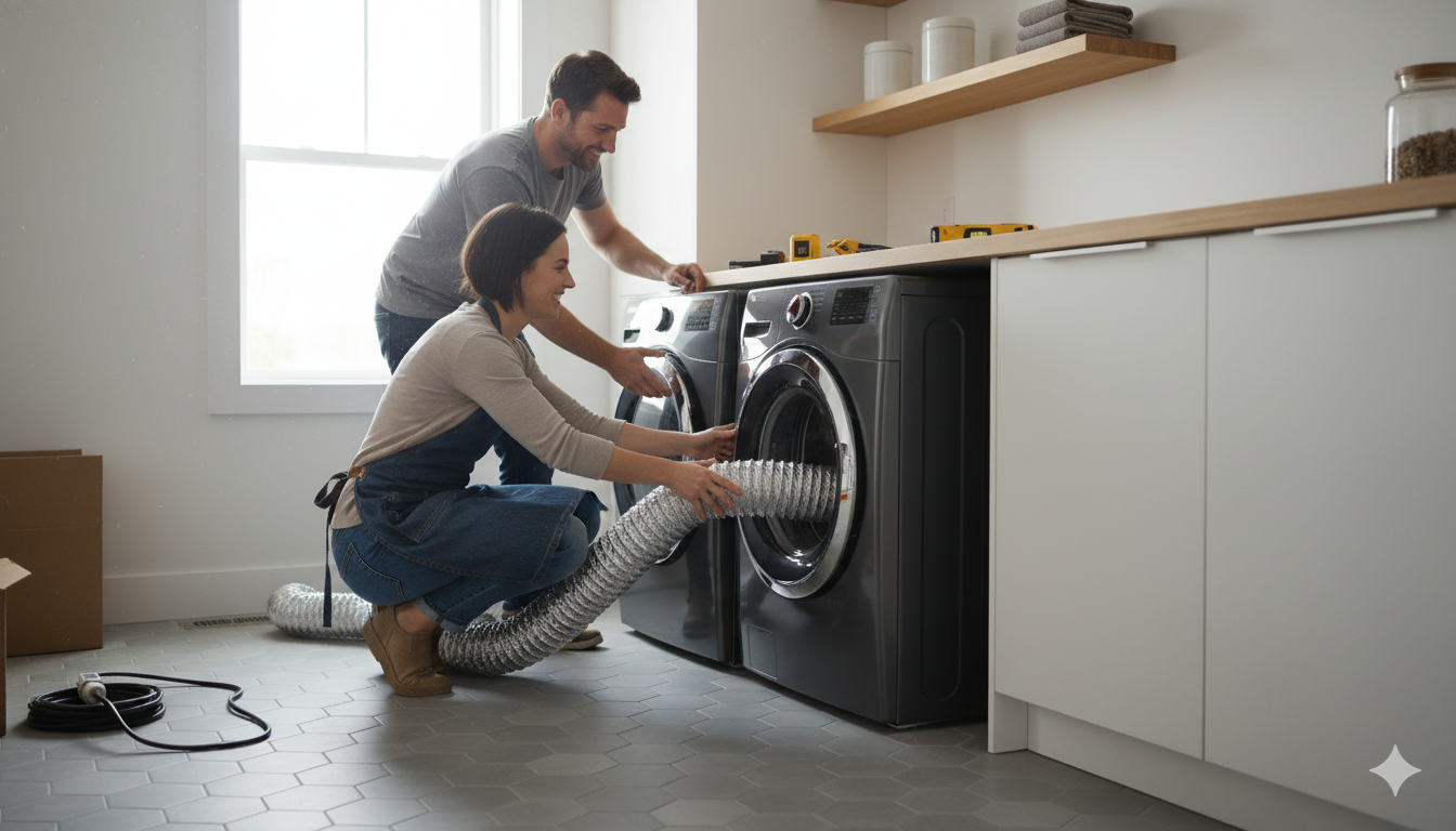 How Much Space Do You Need for a Washer and Dryer? (Dimensions)