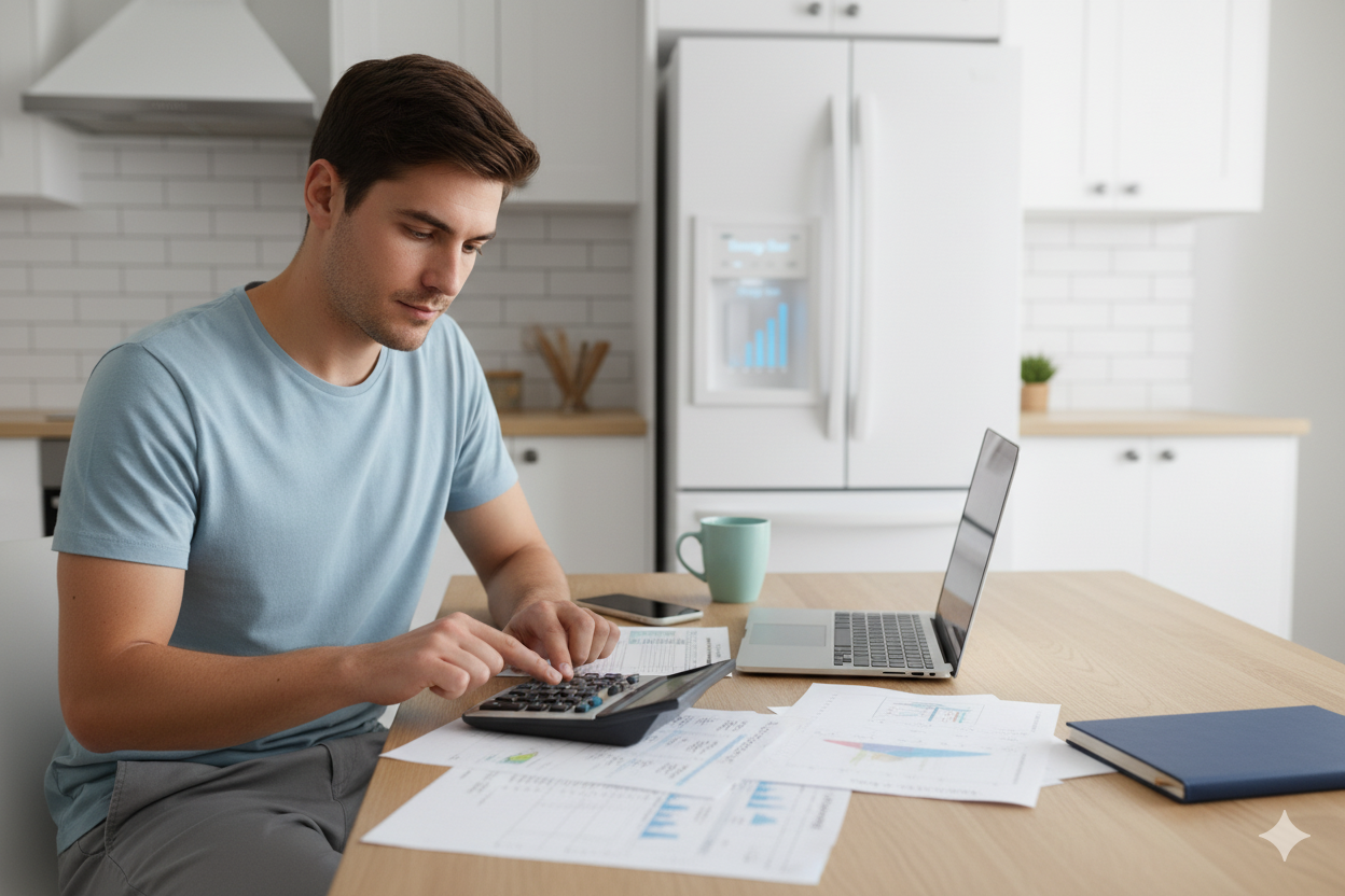 Fridge Rental Cost Calculator